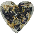 SOAPONDIPITY LAVENDER HEART & BUTTERFLY PEA PETALS