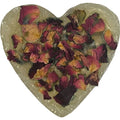 SOAPONDIPITY ORANGE HEART& ROSE   PETALS