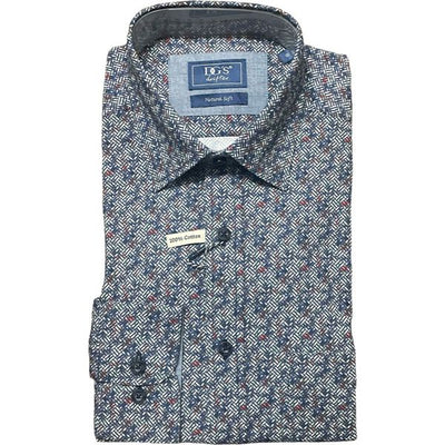 DRIFTERS NAVY WITH WOVEN COLOUR PATTERN 551-14926