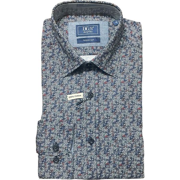 DRIFTERS NAVY WITH WOVEN COLOUR PATTERN 551-14926