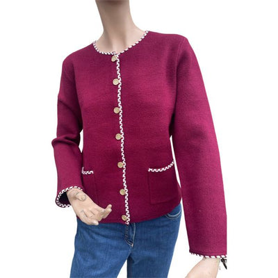 CASTLE BUTTON LUMBER DM180-BURGANDY