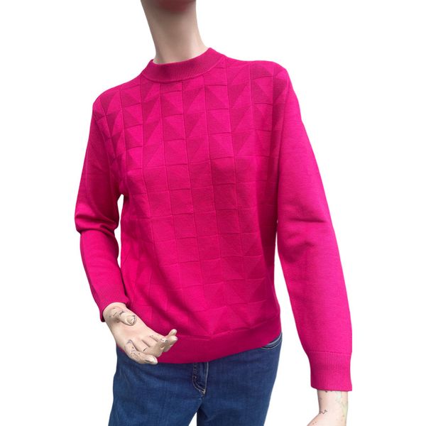 CASTLE KNITWEAR SV372 VISCOSE-CHERRY