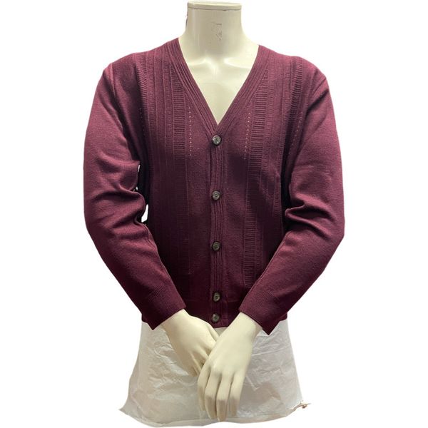 GILT EDGE CARDIGAN 01-9192-WINE