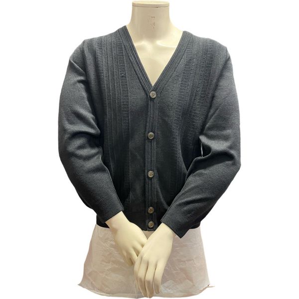GILT EDGE CARDIGAN 01-9192-CHARCOAL