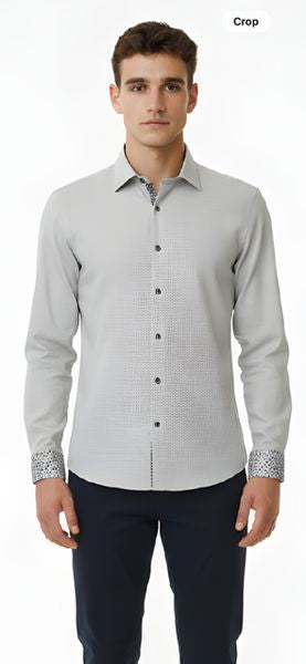 DANIEL GRAHAM  FORMAL 161-15140-LIGHT GREEN