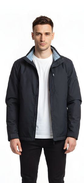 SEA BARRIER SHORT JACKET BLANCAS-NAVY
