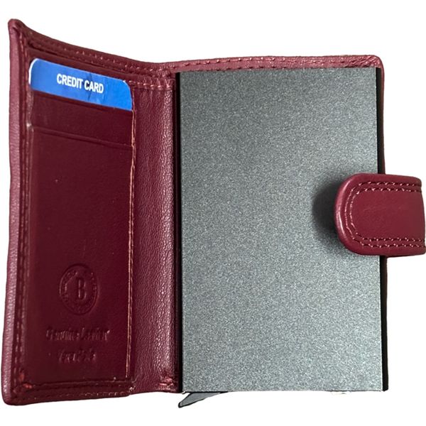 1942 WALLET-BURGANDY
