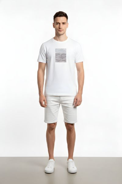 LOGO T-SHIRT 55384-WHITE