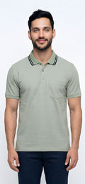 DRIFTERS POLO SHIRT WITH POCKET 55357-GREEN