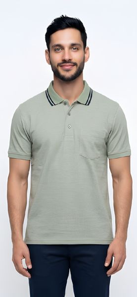 DRIFTERS POLO SHIRT WITH POCKET 55357-GREEN
