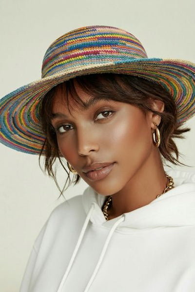 ITALIAN STRAW WIDE BRIM 3231128