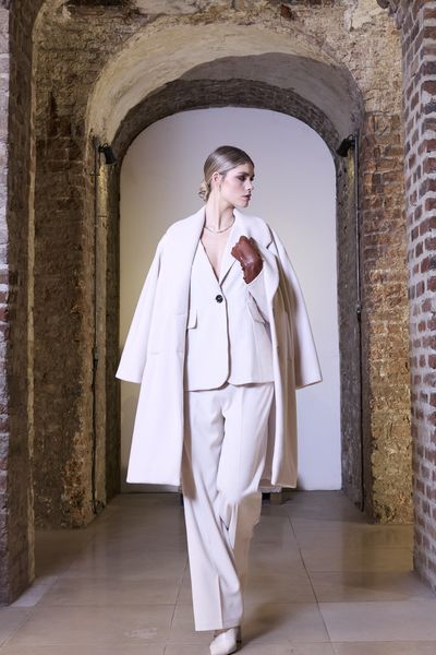 KATE COOPER SINGLE BREST COAT / WELT POCKET KCAW24146