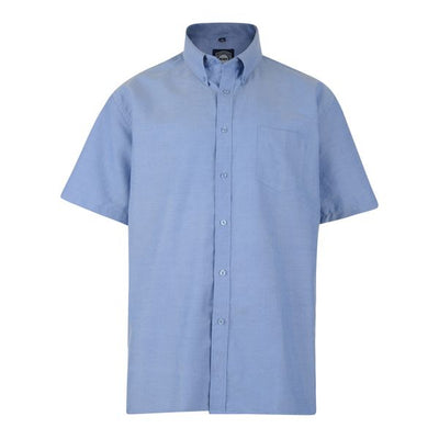 KAM OXFORD SHIRT S/S KBS 663A-DENIM BIG MAN