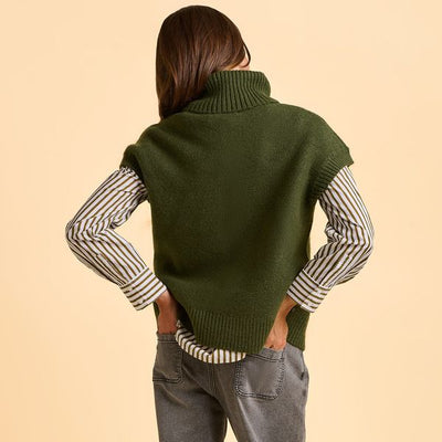 BRAKEBURN MARINER TANK KNIT BBLKNT00133-GREEN