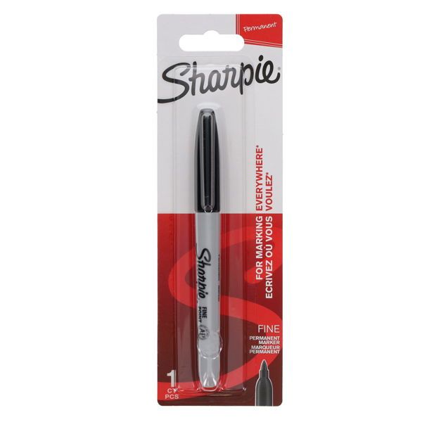 CARDED SHARPIE BLACK  N2011070