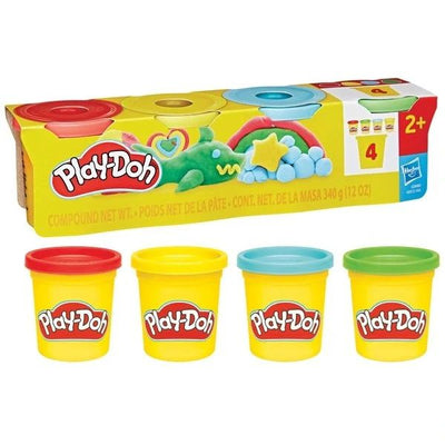 PLAY DOH 4 x  85G POTS