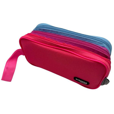 TRIPLE PENCILCASE GIRL BRIGHT PC-6416