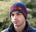 TURN UP HAT ALL WOOL PK1911-BLUE