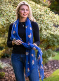 ROBIN SCARF-NAVY