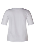 WHITE T-SHIRT WITH DESIGN 52-222301