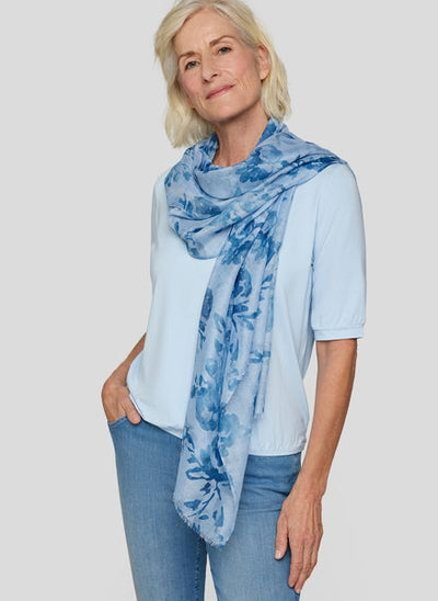 RABE LADIES PRINT SCARF 54-213940