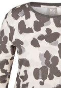 RABE L/S TOP PRINT 55-224352-MULTI  COLOR