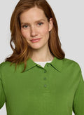 RABE LONG SLEEVE 3 BUTTON COLLAR 55-123621-GREEN