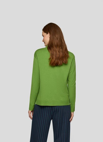 RABE LONG SLEEVE 3 BUTTON COLLAR 55-123621-GREEN