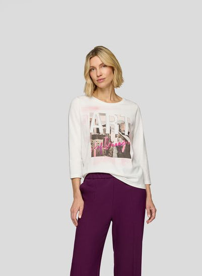 RABE R/N L/S TOP PRINT 55-222300