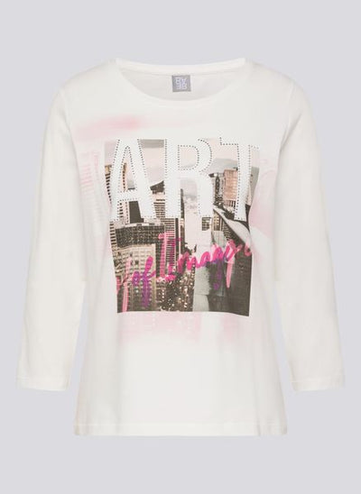 RABE R/N L/S TOP PRINT 55-222300