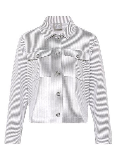 RABE LIGHT STRIPED BUTTON JACKET 56-117231