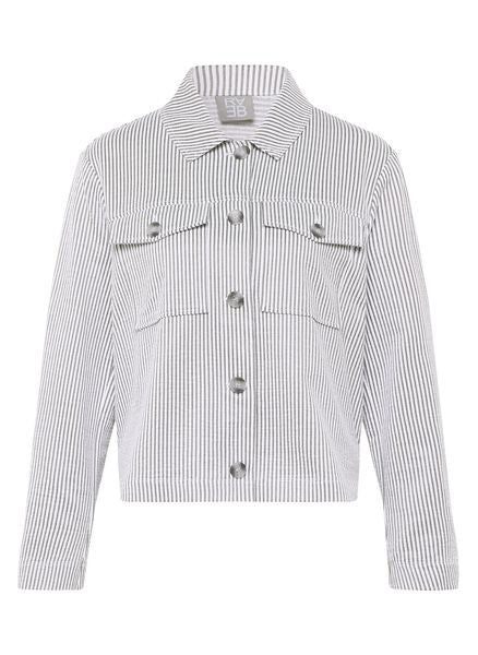 RABE LIGHT STRIPED BUTTON JACKET 56-117231