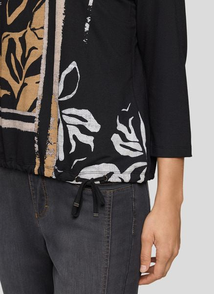RABE TOP 3/4 SLEEVE PATTERN 56-115351