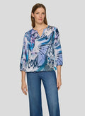 RABE BLOUSE TOP V NECK 56-114103