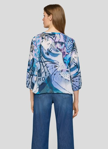 RABE BLOUSE TOP V NECK 56-114103