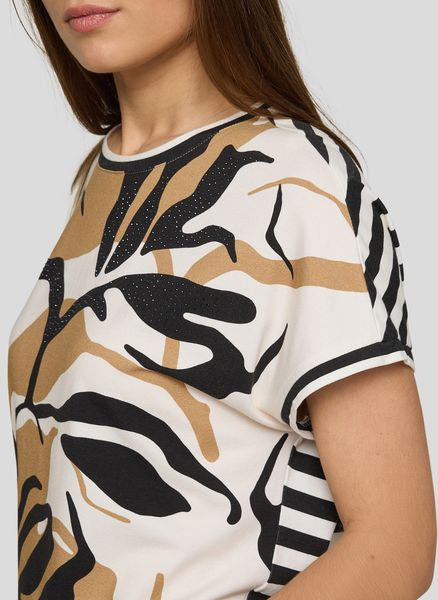 RABE TOP S/S SLEEVE PATTERN 56-115352