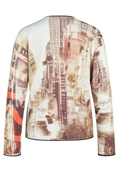 RABE LADIES R/N JUMPER TAN MIX 57-122619