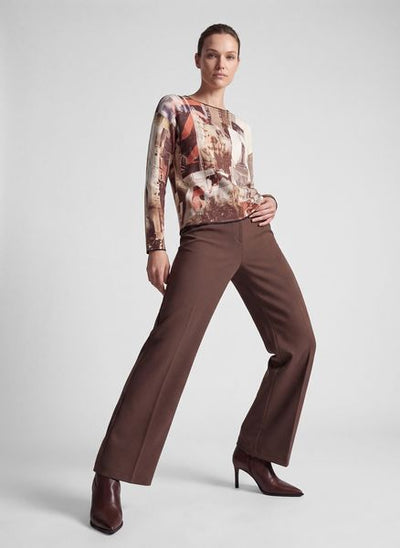 RABE LADIES R/N JUMPER TAN MIX 57-122619