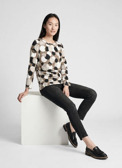 RABE LADIES R/N TOP L/S 57-123353