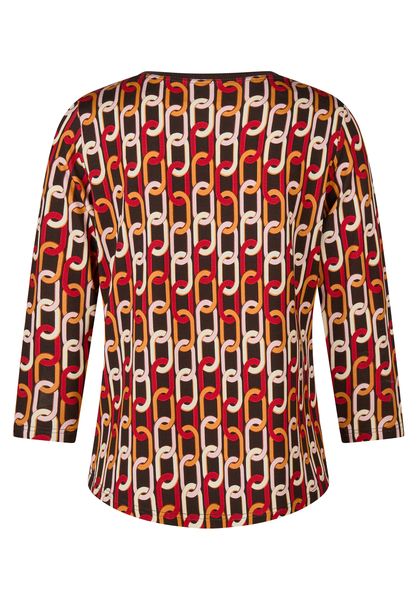 RABE TOP GEOMETRIC PATTERN L/S 57-122360