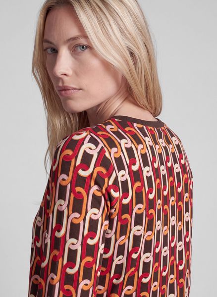 RABE TOP GEOMETRIC PATTERN L/S 57-122360