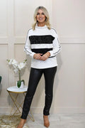 LEBEK MANDERIN NECK PRINT 35610052