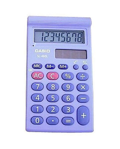 CASIO PRIMARY CALCULATOR SL-460L