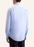 SEIDENSTICKER PLAIN 100% COTTON NON IRON 845531-LIGHT BLUE