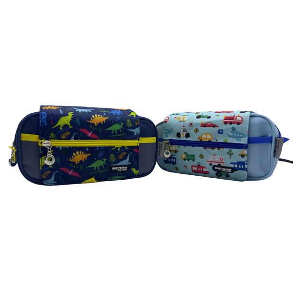 TRIPLE PENCILCASE BOYS WRAP PC-1687