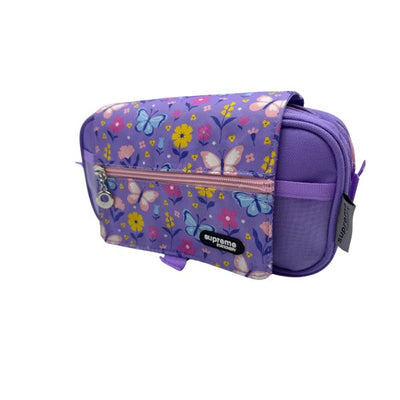 TRIPLE PENCIL CASE FLOWER WRAP PC-1670