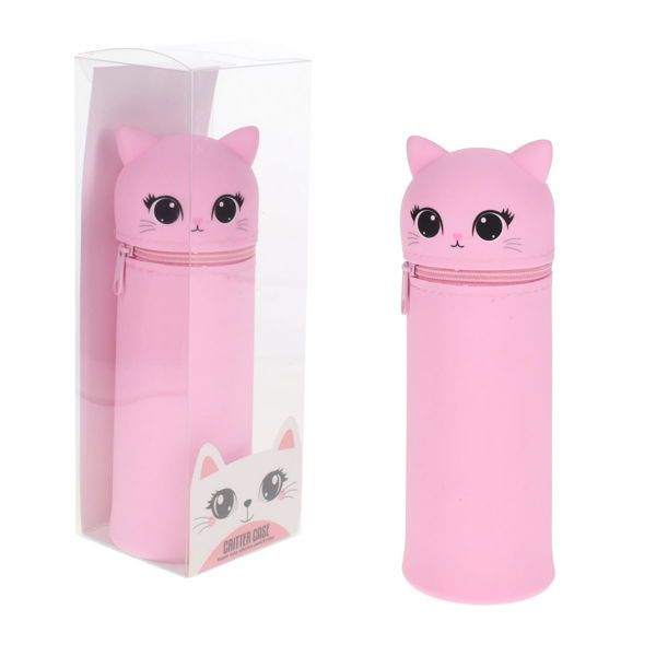 CRITTER PENCIL CASE PUSSYCAT W2154838