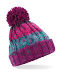 JUNIOR CORKSCREW BEANIE B486A-BERRY