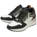 LOTUS MOORE SHOE-WHITE BLACK