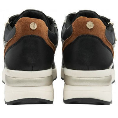 LOTUS MOORE SHOE-WHITE BLACK